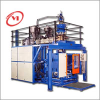 Blow moulding machine series double layer